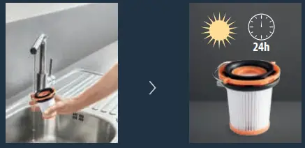 Rowenta RH12 Compact Xtreme Cordless Vacuum Cleaner - 9