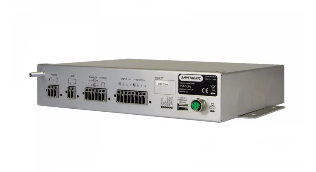 Ampetronic T14-1 Rail Transport Hearing Loop Driver User Guide Ampetronic T14-1 Rail Transport Hearing Loop Driver User Guide
