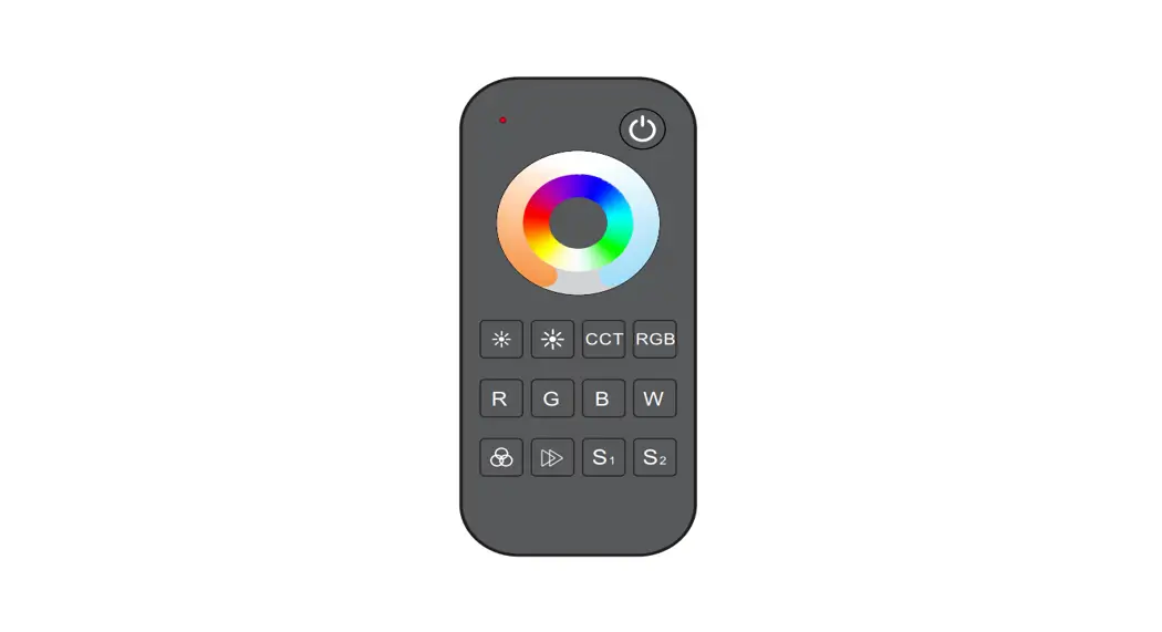Ledyi Rt5/rt10 Touch Wheel Rf Remote Controller User Guide