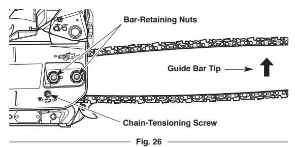 TROY-BILT TB4620C XP 20 Gas Chainsaw - Fig 29