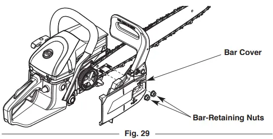 TROY-BILT TB4620C XP 20 Gas Chainsaw - Fig 32