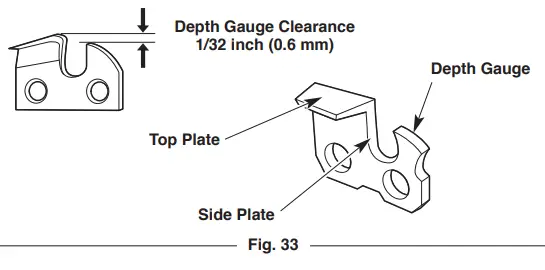 TROY-BILT TB4620C XP 20 Gas Chainsaw - Fig 36