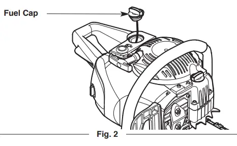 TROY-BILT TB4620C XP 20 Gas Chainsaw - Fig 5