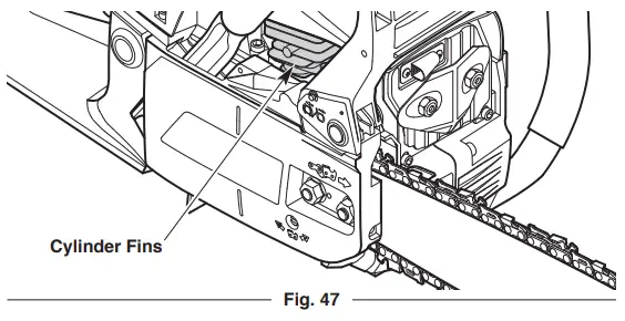 TROY-BILT TB4620C XP 20 Gas Chainsaw - Fig 50