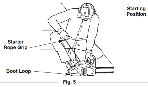 TROY-BILT TB4620C XP 20 Gas Chainsaw - Fig 8