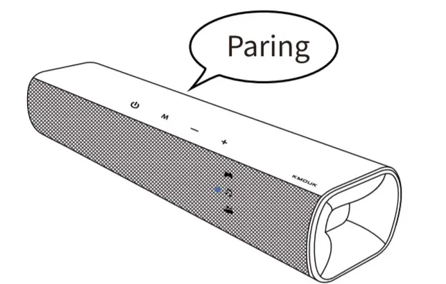 KM-HSB001 KMOUK Soundbar - Bluetooth Connection1