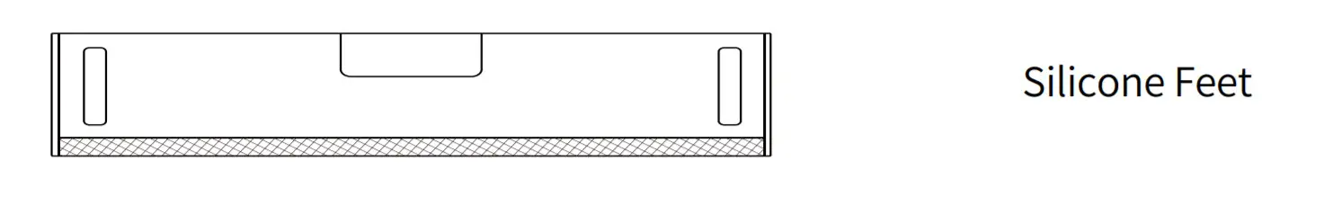 KM-HSB001 KMOUK Soundbar - Bottom Panel