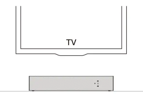KM-HSB001 KMOUK Soundbar - Place Your Soundbar2