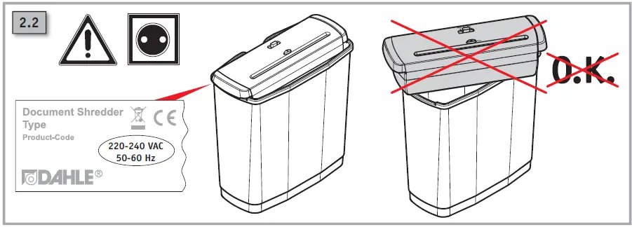 DAHLE-PS-60-PaperSAFE-Paper-Shredder-fig-4