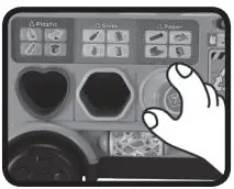 vtech Ride & Go Recycling Truck User Guide - 3 Smart Sorting Bins