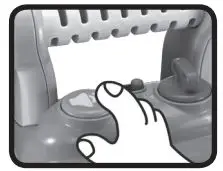 vtech Ride & Go Recycling Truck User Guide - Horn Button