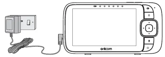 oricom OBH643P 4.3 Inch Smart HD Nursery Pal Skyview Baby Monitor 13