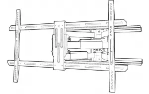 Kanto Full Motion TV Mount LDX690 _1