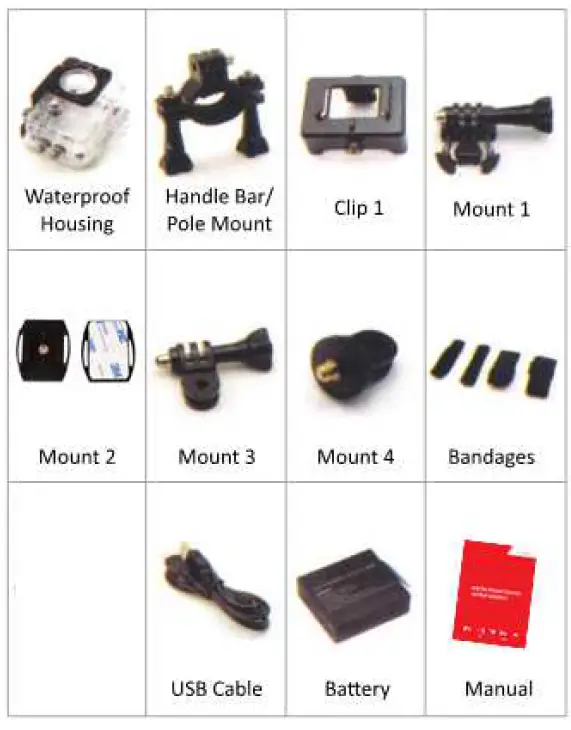 BRAUN 57674 Compact Action Cam Paxi Fun Video Camera 4