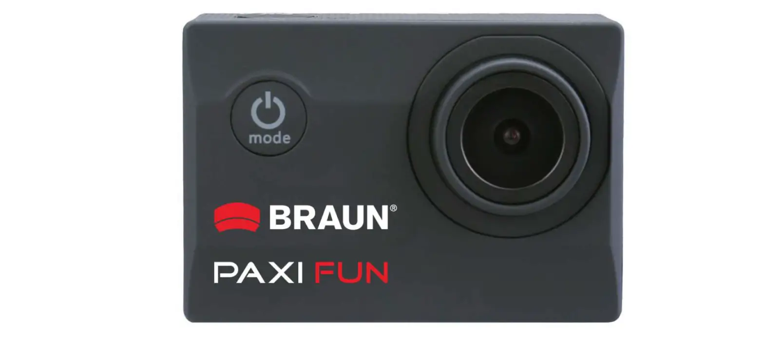 Braun 57674 Compact Action Cam Paxi Fun Video Camera Instruction Manual