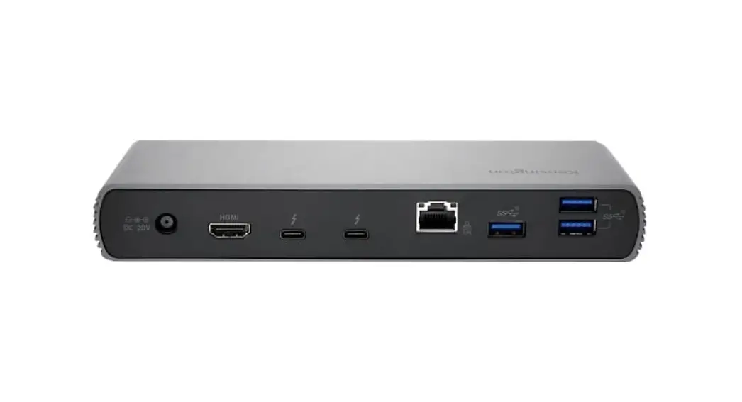 Kensington Sd5780t Thunderbolt 4 Dual Dock Instructions