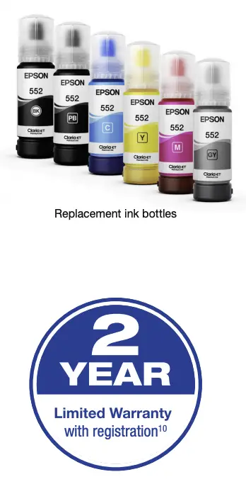 Replacement ink bottles