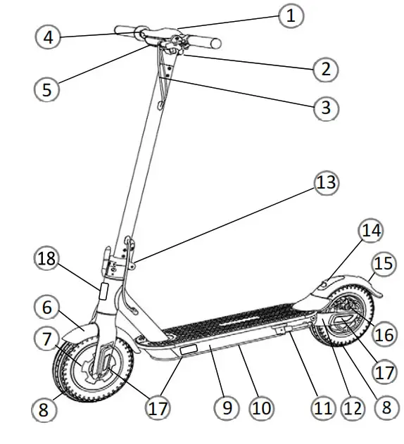 MS ENERGY e-Scooter m10 - Fig13