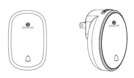 EBELONG Q3 Wireless Kinetic DoorBell
