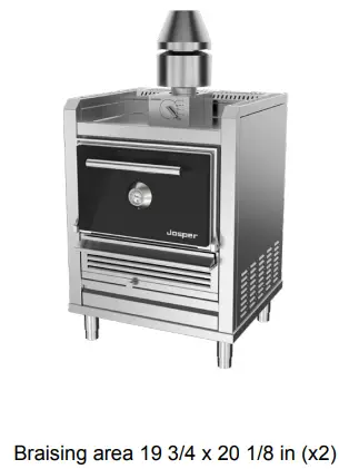 Josper HJA 45 Medium Charcoal Oven - 10