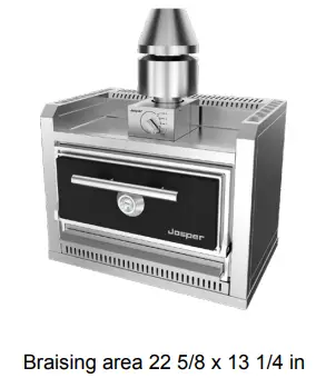 Josper HJA 45 Medium Charcoal Oven - 6