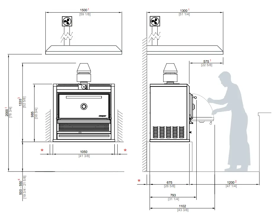 Josper HJA 45 Medium Charcoal Oven - 72