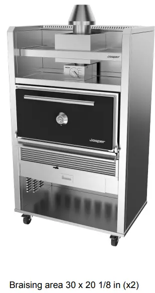 Josper HJA 45 Medium Charcoal Oven - 8