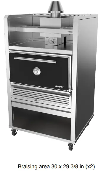 Josper HJA 45 Medium Charcoal Oven - 9