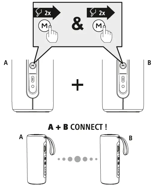 hama-001882020-Mobile-Bluetooth-Pipe 3.0-Loudspeaker-splashproof-24W,-black-FIG-9