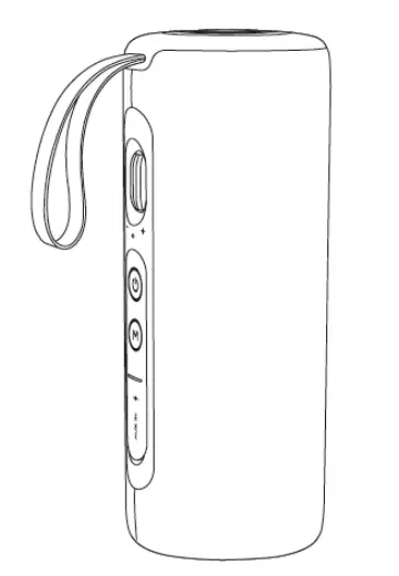 hama-001882020-Mobile-Bluetooth-Pipe 3.0-Loudspeaker-splashproof-24W,-black-image