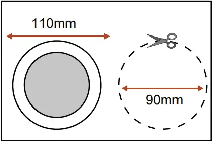 MARTEC TLTD34510WD Titan II 10W Tricolour LED Downlight A03