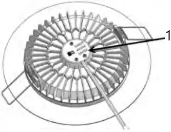 MARTEC TLTD34510WD Titan II 10W Tricolour LED Downlight A05