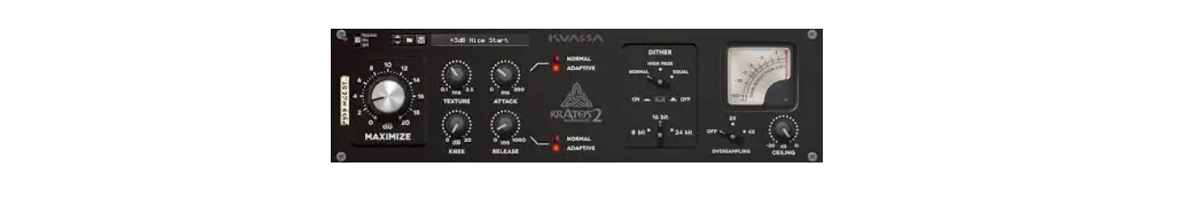 Kuassa Kratos 2 Maximizer Mastering Limiter User Manual