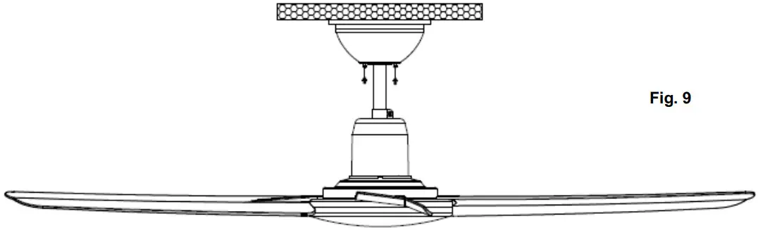 MALIBU MAL1404WH MAL1404TI Ceiling Fan - Figure 9