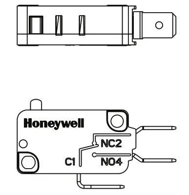 Honeywell V15 SWITCHES MICRO SWITCH V-BASIC STANDARD - CIRCUIT INFORMATION