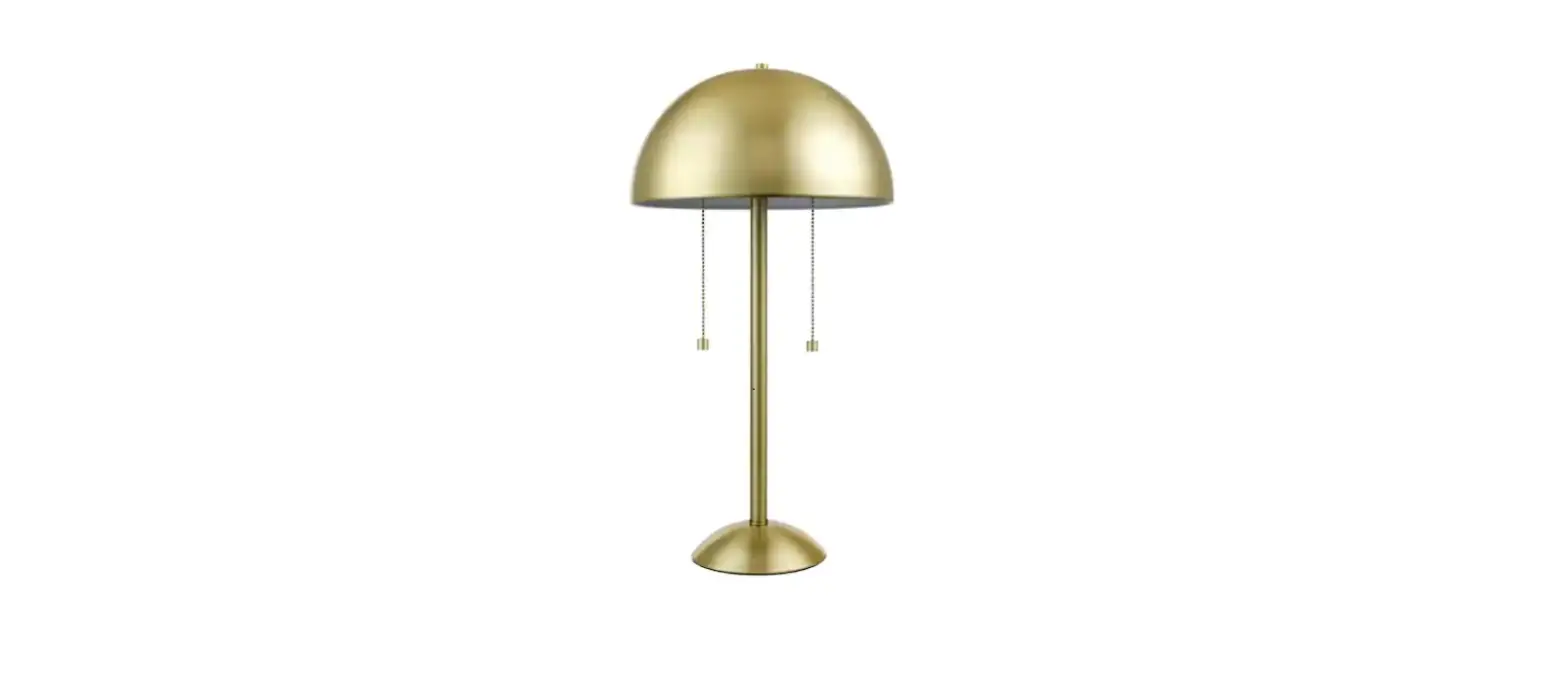 Globe 91002378 2-light Sage Green Table Lamp Instruction Manual