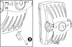 Attach the L-bracket