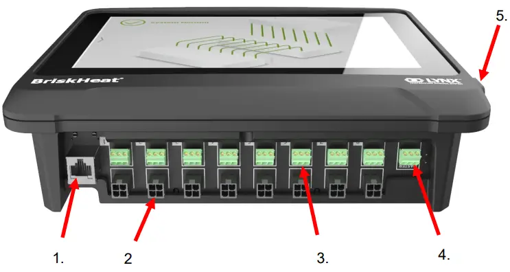 BriskHeat LYNX Temperature Control System - Ethernet Port
