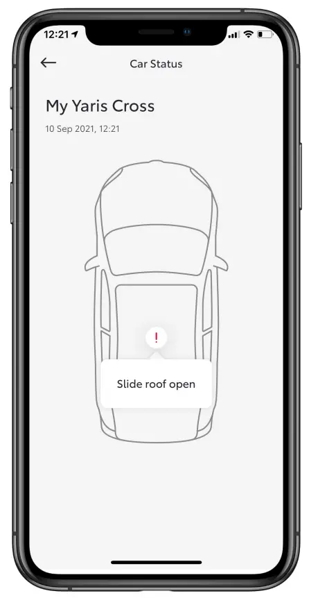 Apps Toyota MYT App Remote Controls Car Status