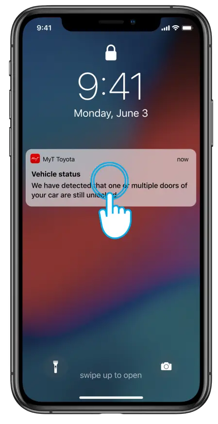 Apps Toyota MYT App Remote Controls Forgotten Notifications