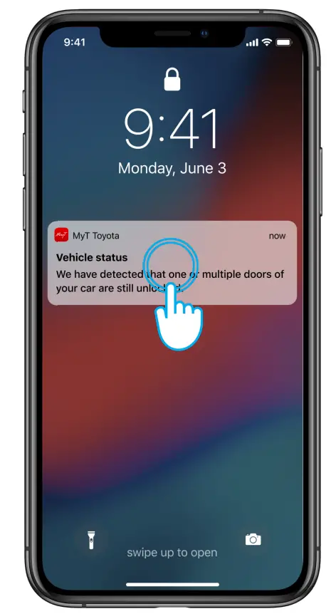 Apps Toyota MYT App Remote Controls Forgotten Notifications