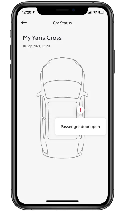 Apps Toyota MYT App Remote Controls Car Status