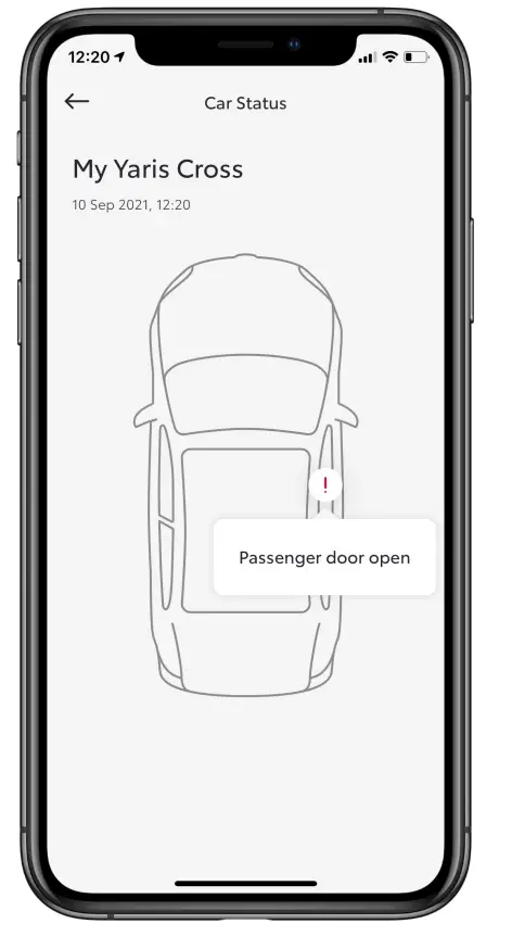 Apps Toyota MYT App Remote Controls Car Status