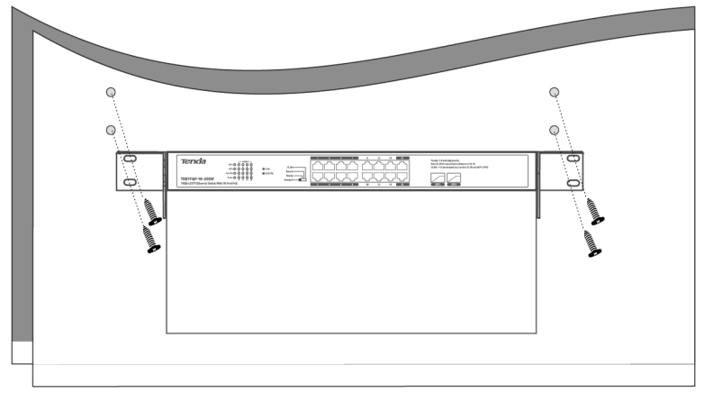 Tenda TEG1118P 16 250W 16GE 2SFP Ethernet Switch with 16 Port PoE - FIGURE 4