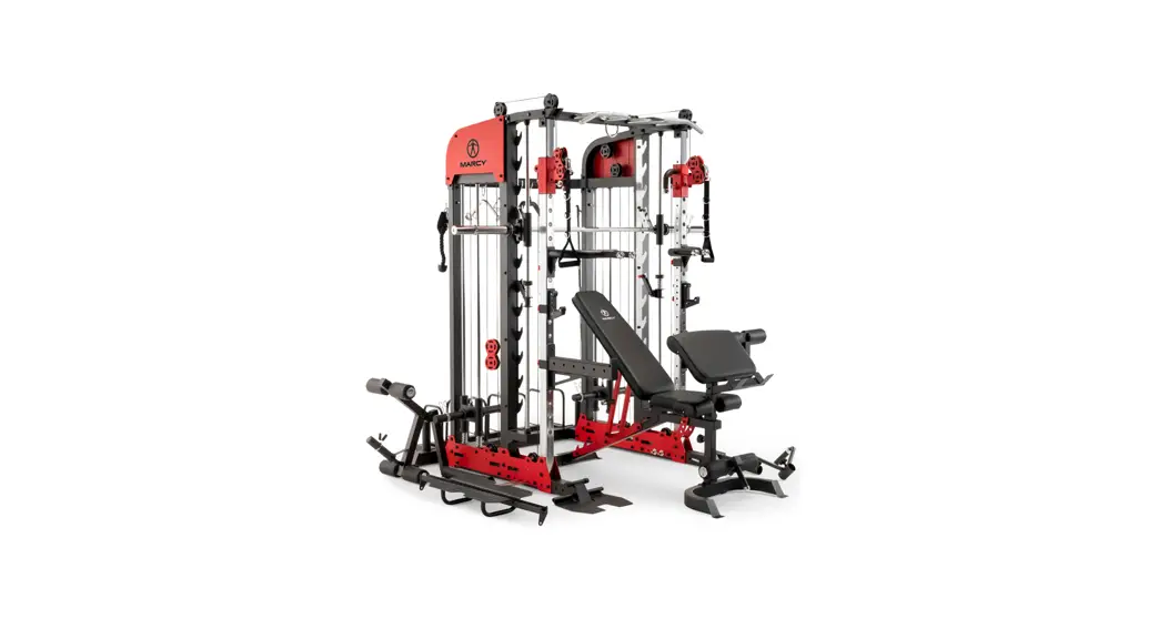 Marcy Sm-7553 Pro Deluxe Smith Cage Home Gym System Owner's Manual Marcy Sm-7553 Pro Deluxe Smith Cage Home Gym System Owner's Manual