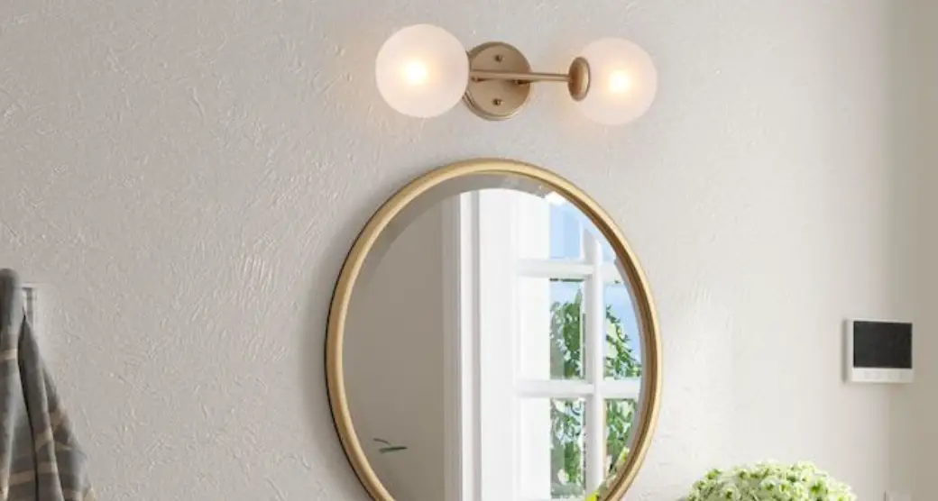 Uolfin 5069627 Melisa 2-light Gold Vanity Light Bar Instruction Manual Uolfin 5069627 Melisa 2-light Gold Vanity Light Bar Instruction Manual