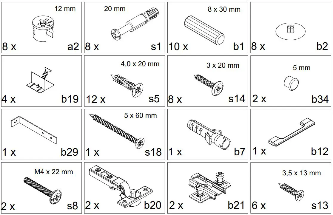 WASHTOWER WSUS60-10 Base Cabinet Installation Guide - Assembling instruction