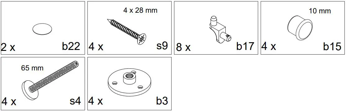 WASHTOWER WSUS60-10 Base Cabinet Installation Guide - Assembling instruction