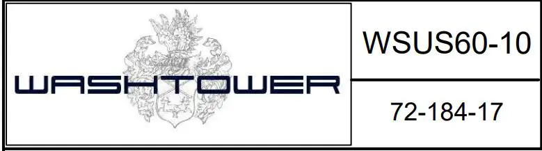 WASHTOWER WSUS60-10 Base Cabinet Installation Guide