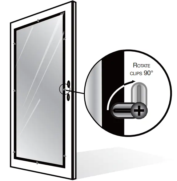 prepare Security Door